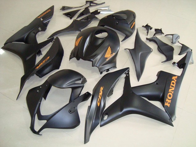 07-08 Matte Black CBR600RR Motorcycle Fairings