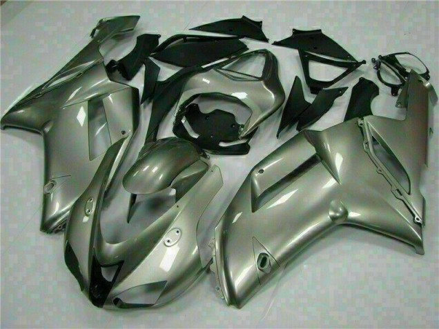 07-08 Silver ZX6R Motorcycle Fairings