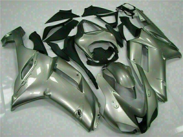 07-08 Silver ZX6R Motorcycle Fairings