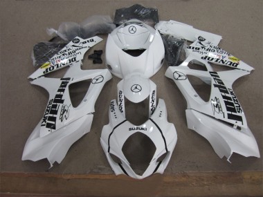 07-08 White Black Jordan GSXR 1000 Motorcycle Fairings