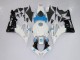 07-08 White Blue Black CBR600RR Motorcycle Fairings 07-08 White Blue Black CBR600RR Motorcycle Fairings