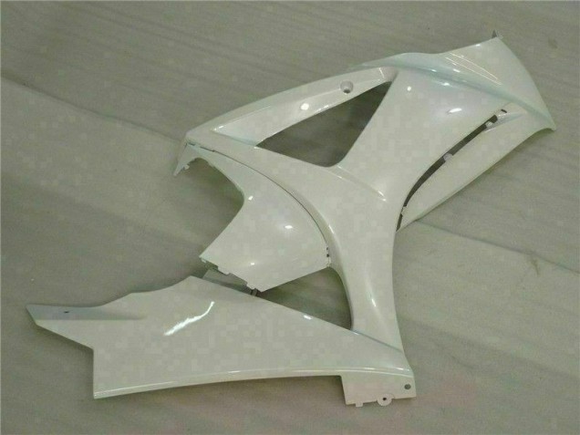 07-08 White GSXR 1000 Motorcycle Fairings