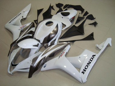 07-08 White Silver CBR600RR Motorcycle Fairings