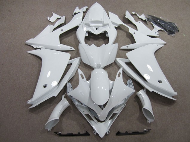 07-08 White YZF R1 Full Motorcycle Fairing Kits 07-08 White YZF R1 Full Motorcycle Fairing Kits