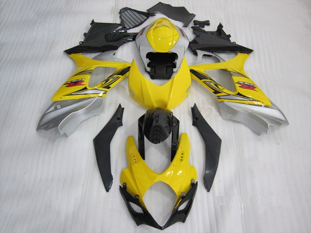 07-08 Yellow Black GSXR 1000 Motorcycle Fairing