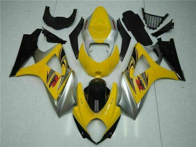 07-08 Yellow GSXR 1000 Motorcycle Bodywork
