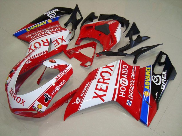 07-14 Xerox Ducati 848 1098 1198 Motorcycle Fairings 07-14 Xerox Ducati 848 1098 1198 Motorcycle Fairings