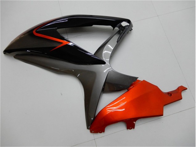 08-10 Black Orange Grey GSXR 600/750 Motorcycle Fairings 08-10 Black Orange Grey GSXR 600/750 Motorcycle Fairings