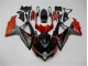 08-10 Black Orange Grey GSXR 600/750 Motorcycle Fairings 08-10 Black Orange Grey GSXR 600/750 Motorcycle Fairings