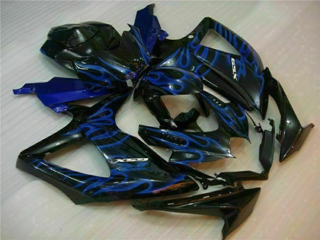 08-10 Blue Black GSXR 600/750 Motorcycle Fairing 08-10 Blue Black GSXR 600/750 Motorcycle Fairing