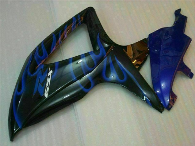 08-10 Blue Black GSXR 600/750 Motorcycle Fairing 08-10 Blue Black GSXR 600/750 Motorcycle Fairing