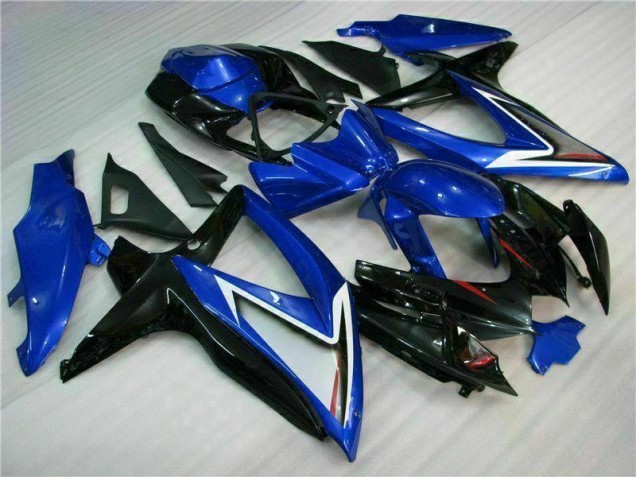 08-10 Blue Black GSXR 600/750 Motorcycle Fairings 08-10 Blue Black GSXR 600/750 Motorcycle Fairings