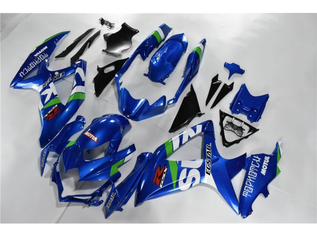 08-10 Blue White Green GSXR 600/750 Motorcycle Fairings 08-10 Blue White Green GSXR 600/750 Motorcycle Fairings