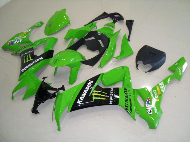 08-10 Green Monster ZX10R Motorcycle Fairing 08-10 Green Monster ZX10R Motorcycle Fairing