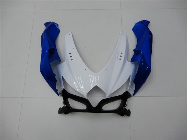 08-10 White Blue GSXR 600/750 Motorcycle Fairing 08-10 White Blue GSXR 600/750 Motorcycle Fairing