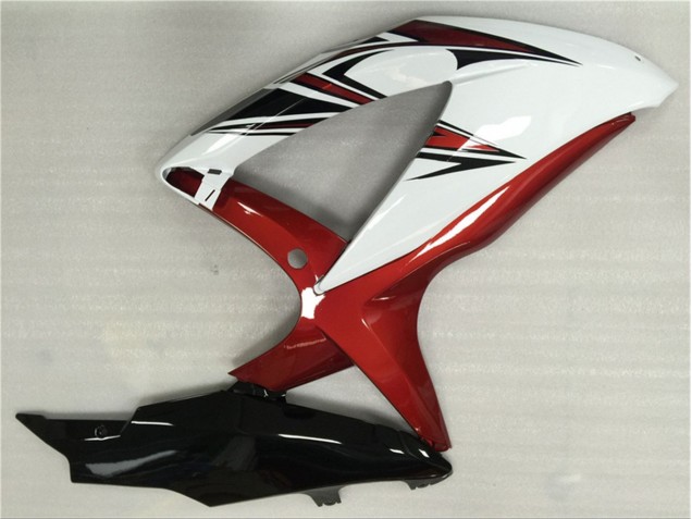 08-10 White Red Black GSXR 600/750 Motorcycle Fairings 08-10 White Red Black GSXR 600/750 Motorcycle Fairings