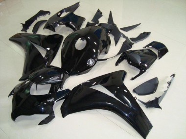 08-11 All Black with No Decals CBR1000RR Motorcycle Fairings