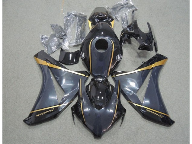 08-11 Black Gold Fireblade CBR1000RR Motorcycle Fairings 08-11 Black Gold Fireblade CBR1000RR Motorcycle Fairings