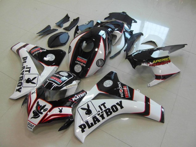 08-11 Black Playboy CBR1000RR Motorcycle Fairings 08-11 Black Playboy CBR1000RR Motorcycle Fairings