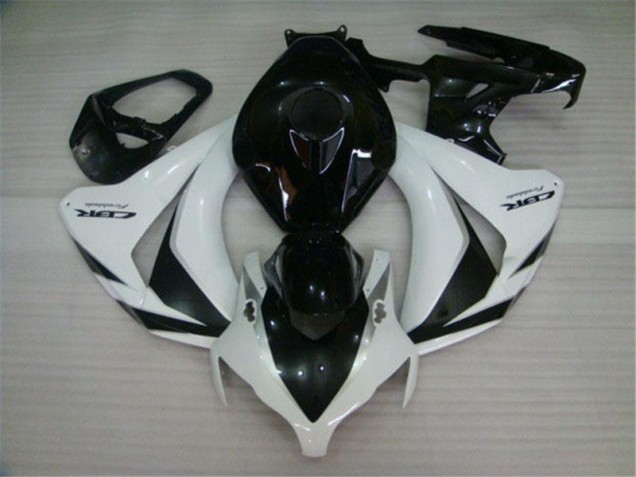 08-11 Black White CBR1000RR Motorcycle Fairing