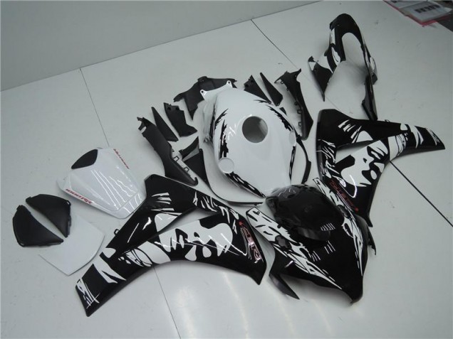 08-11 Black White CBR1000RR Motorcycle Fairings