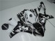 08-11 Black White CBR1000RR Motorcycle Fairings