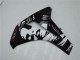 08-11 Black White CBR1000RR Motorcycle Fairings