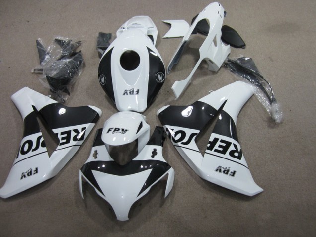 08-11 Black White Repsol CBR1000RR Motorcycle Fairings 08-11 Black White Repsol CBR1000RR Motorcycle Fairings