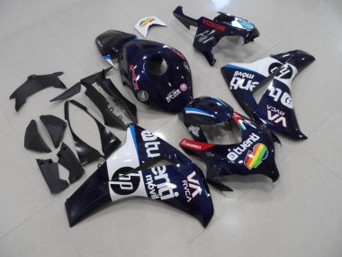 08-11 Dark Blue HP CBR1000RR Motorcycle Fairings