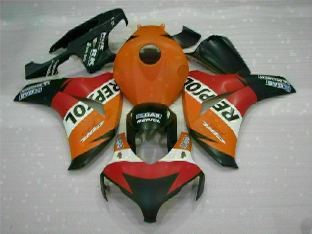 08-11 Orange Repsol CBR1000RR Motorcycle Fairings 08-11 Orange Repsol CBR1000RR Motorcycle Fairings
