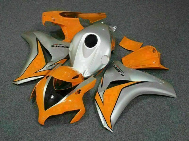 08-11 Orange Silver CBR1000RR Motorcycle Bodywork 08-11 Orange Silver CBR1000RR Motorcycle Bodywork