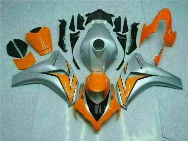 08-11 Orange Silver CBR1000RR Motorcycle Fairing