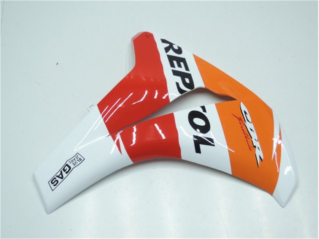 08-11 Orange White Red Repsol CBR1000RR Motorcycle Fairings
