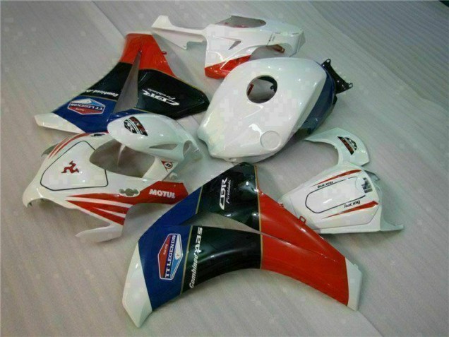 08-11 Red White CBR1000RR Motorcycle Fairing