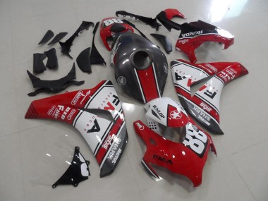 08-11 Red and Grey Fma CBR1000RR Motorcycle Fairings