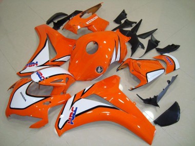 08-11 Sunset Orange HRC CBR1000RR Motorcycle Fairings