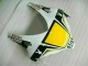 08-11 White Black Playboy CBR1000RR Motorcycle Fairing
