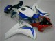 08-11 White Blue CBR1000RR Full Motorcycle Fairing Kits 08-11 White Blue CBR1000RR Full Motorcycle Fairing Kits