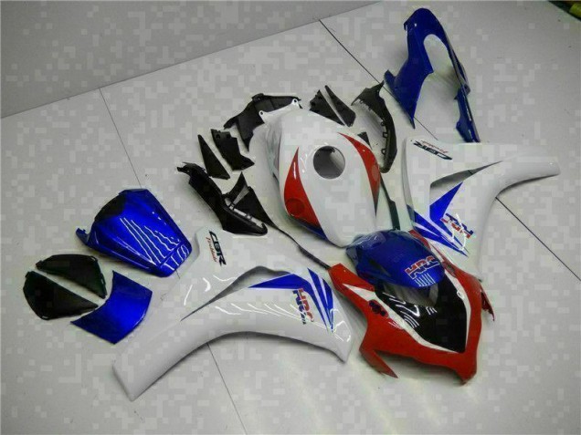 08-11 White Blue CBR1000RR Motorcycle Fairings