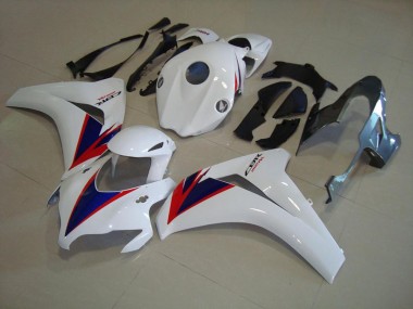 08-11 White Blue OEM Style CBR1000RR Motorcycle Fairings