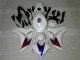 08-11 White Blue Red CBR1000RR Motorcycle Fairing