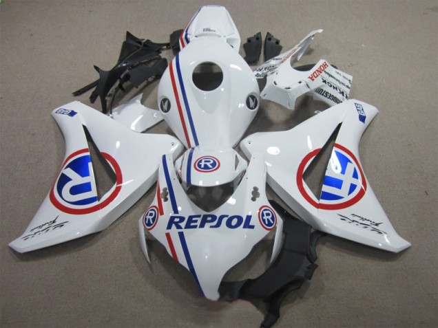 08-11 White Blue Repsol CBR1000RR Motorcycle Fairing 08-11 White Blue Repsol CBR1000RR Motorcycle Fairing