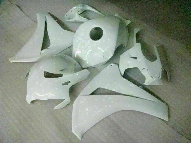 08-11 White CBR1000RR Aftermarket Motorcycle Fairings