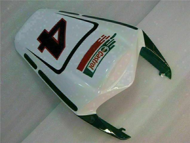 08-11 White Castrol 4 CBR1000RR Motorcycle Fairings
