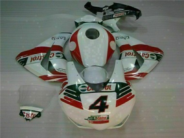 08-11 White Castrol 4 CBR1000RR Motorcycle Fairings