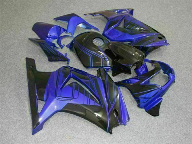 08-12 Black Blue EX250 Motorcycle Fairing 08-12 Black Blue EX250 Motorcycle Fairing
