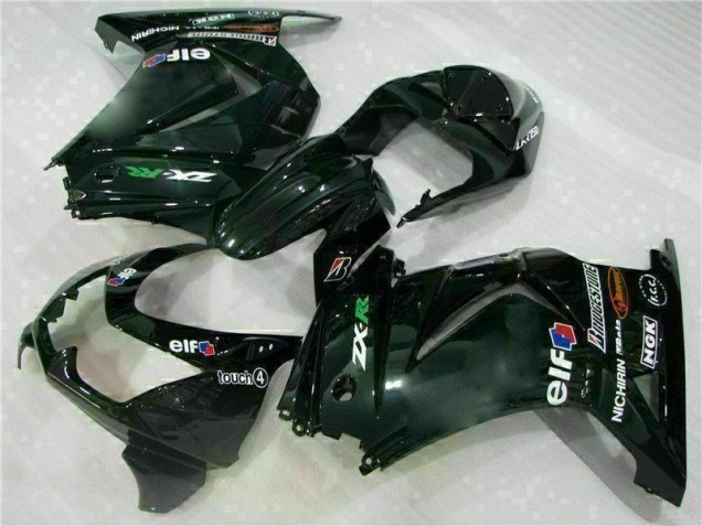 08-12 Black EX250 Full Motorcycle Fairing Kits 08-12 Black EX250 Full Motorcycle Fairing Kits