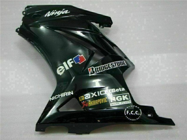 08-12 Black EX250 Motorcycle Fairings 08-12 Black EX250 Motorcycle Fairings