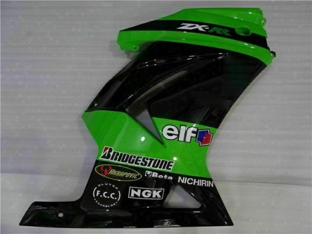 08-12 Black Green EX250 Motorcycle Bodywork 08-12 Black Green EX250 Motorcycle Bodywork