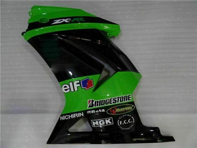 08-12 Black Green EX250 Motorcycle Bodywork 08-12 Black Green EX250 Motorcycle Bodywork